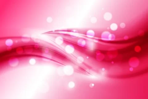 Smooth light blue waves lines and Lens Flares vector abstract background Stock Illustration