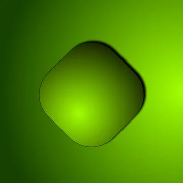 Smooth light gradient green dot drops Stock Illustration