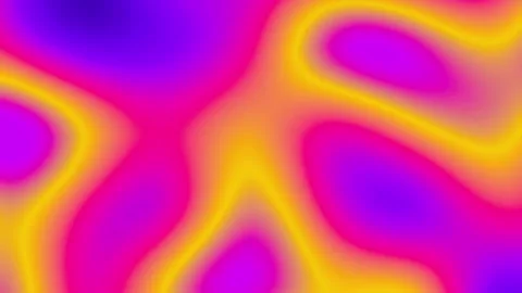 Smooth Liquid Flow with Vibrant Pink, Yellow, and Purple Hues Stock Footage 327477890