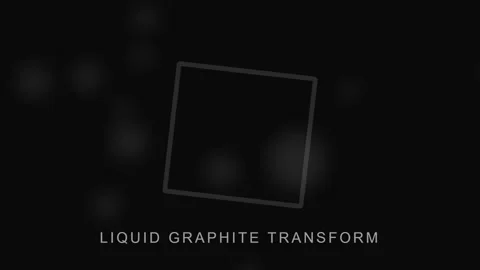 Smooth liquid graphite transformation revealing abstract texture background Stock Footage 337655693