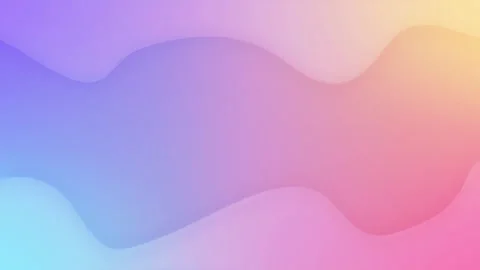 Smooth Liquid Wave Gradient Motion Background with Soft Pastel Colors Stock Footage 335740433
