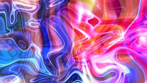Smooth liquid wave motion Stock Footage 223470470