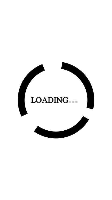 Smooth loading animation for modern digital applications vertical video. Mi.. Stock Footage 316999320