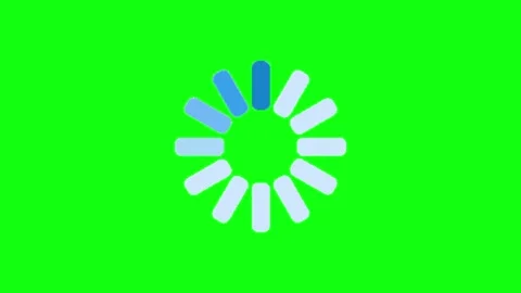 Smooth Loading Icon Animation Video stock 337275600