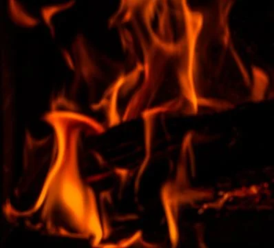 Smooth looking fire Stock Photos