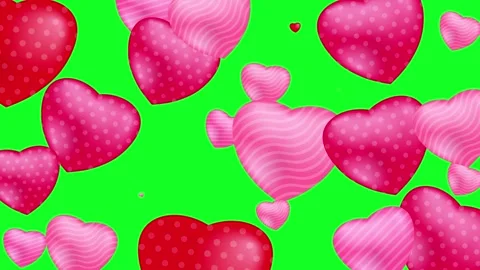 Smooth Love Transition Effect from Small to Large Stock Footage 333915089