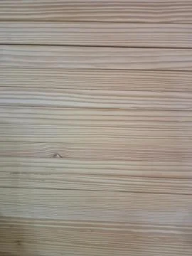 Smooth Lumber Boards With Fine Horizontal Wood Grain Stock Photos