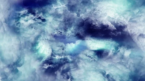 Smooth movement in the clouds abstract color Stock Footage 42767240
