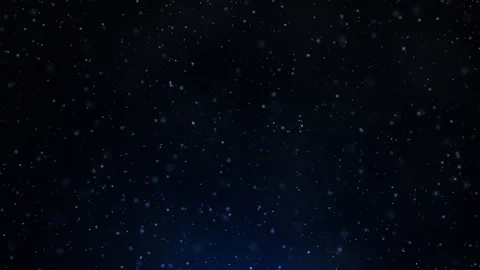Smooth movement of particles with blue glow Stock Footage 267719256