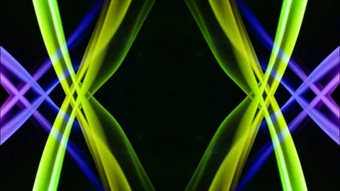 Smooth movement of symmetric patterns Stock Footage 69922636