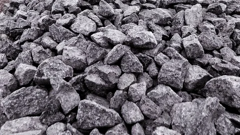 Smooth movement of the texture of the stones Stock Footage 98466934