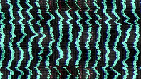 Smooth multi-colored overlay. Data mosh concept, Digital animation. Stock Footage 147958577