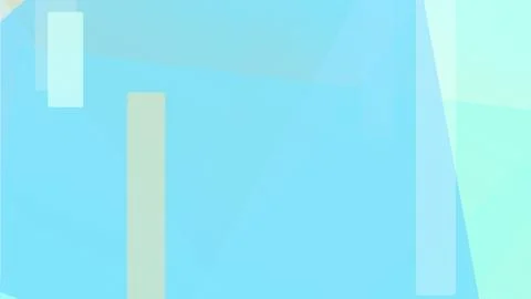 A smooth multicolor gradient with gentle pastel columns and angular shapes .. Stock Illustration