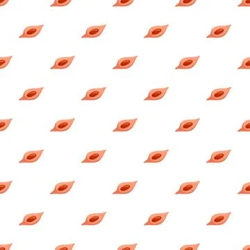Smooth muscle cell pattern forming biology background Stock Illustration
