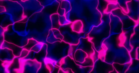 Smooth neon blue pink psychedelic liquid motion animation background. Neon .. Stock Footage 224689545