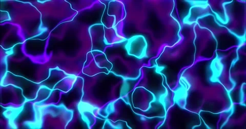 Smooth neon bluepsychedelic liquid motion animation background. Neon color.. Vídeos de archivo 224691961