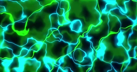 Smooth neon green blue psychedelic liquid motion animation background. Neon.. Stock Footage 224689156