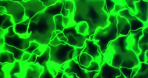 Smooth neon green psychedelic liquid motion animation background. Neon colo.. Stock Footage 224689886