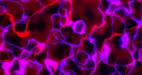 Smooth neon red purple psychedelic liquid motion animation background. Neon.. Stock Footage 224692550