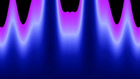 Smooth neon wave background transition, vibrant digital gradient abstract b.. Stock Footage 339498702