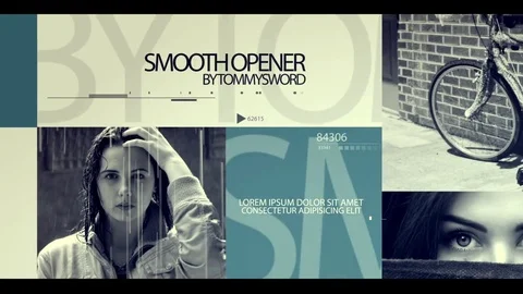 Smooth Opener 스톡 After Effects