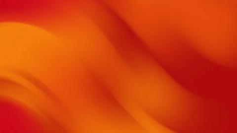 Smooth orange red abstract wave gradient background with soft flowing curves 库存影片 335915854