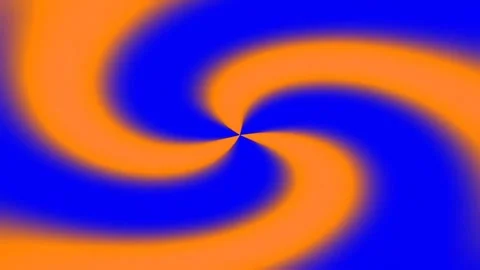 Smooth orange wave abstract background loop, liquid gradient texture motion Stock Footage 340378248