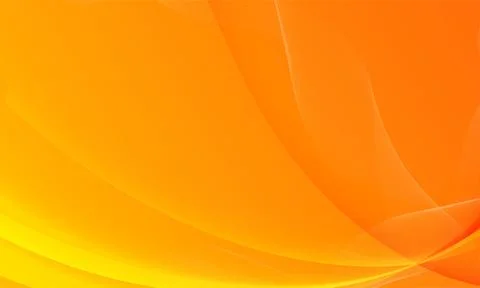 Smooth orange  wave abstract background. Abstract gradient orange background Stock Illustration