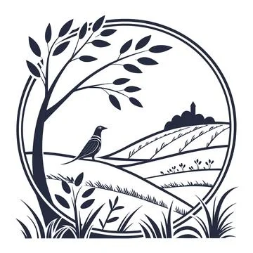 Smooth Oval Thin Line Border Set Minimal Vector Frames Stock Illustration