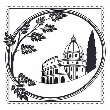 Smooth Oval Vector Frames Minimal Thin Line Border Set Stock Illustration