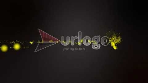 Smooth Particle Logo 스톡 After Effects