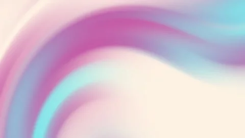 Smooth Pastel Gradient Background with Pink Blue and Cream Waves Blend Video stock 311042052