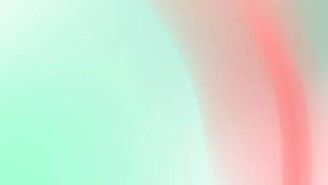 Smooth pastel gradient with soft mint and peach hues. Seamless loop background. Vídeo Stock 310143352