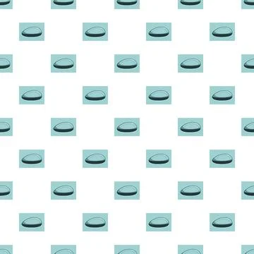 Smooth pebbles repeating seamless pattern background design Illustrazione stock