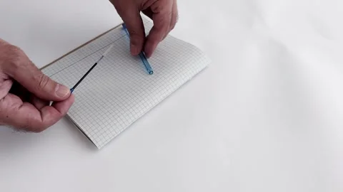 Smooth Pen Refill: Replacing the Inner Rod with Precision Video stock 315637505