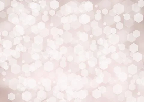 Smooth pink bokeh background copy space for text Stock Illustration