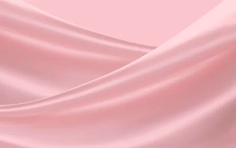 Smooth pink satin Illustrazione stock