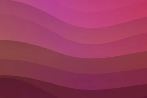 Smooth pink wave background with abstract layered curved shapes for present.. Stockillustratie