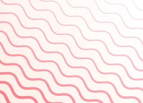 Smooth pink wavy pattern background Stock Illustration