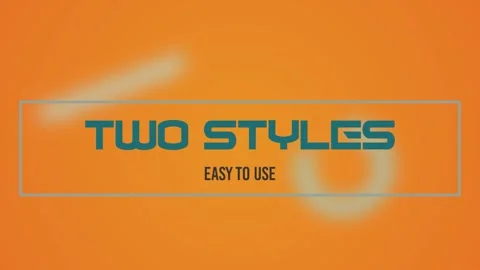 Smooth Project Titles Stock After Effects