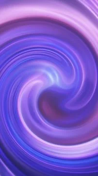 Smooth purple and blue fluid swirl with glossy gradients, creating a modern.. Stock Illustration