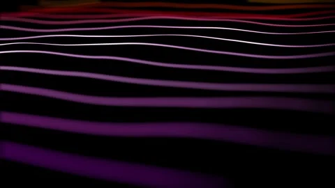 Smooth purple and pink waves f 库存影片 342382340