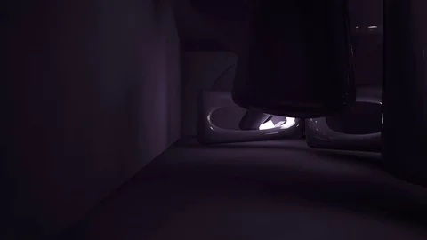 Smooth purple interior. Stock Footage 82239351