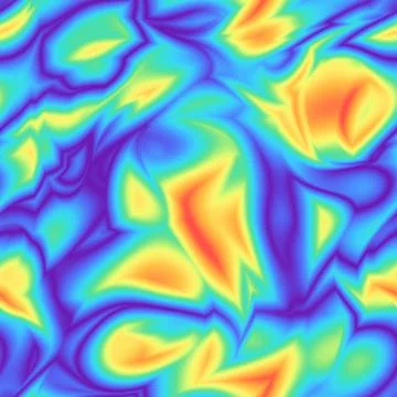Smooth rainbow seamless background of thermal imager colorful monitor Stock Illustration