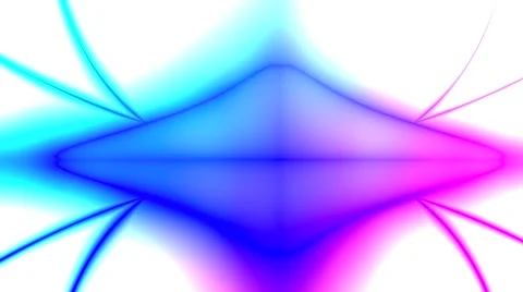 Smooth red and blue wisp of lines on a white background Stock Footage 66007530