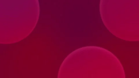 Smooth red and purple gradient with soft round shapes. Seamless loop background. Stock Footage 309956308