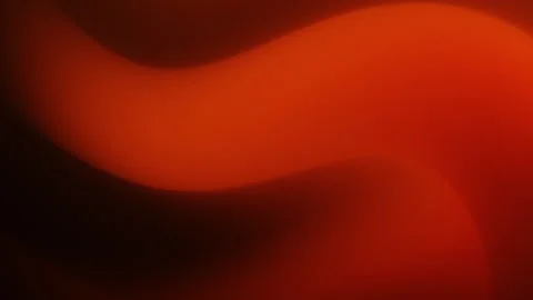 Smooth red gradient flowing wave motion background seamless loop. 4K footage Stockbeeldmateriaal 331688489