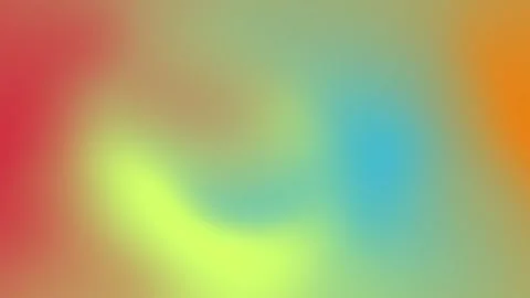 Smooth Red Lime Yellow and Cyan Abstract Gradient Motion Background Video stock 344516831