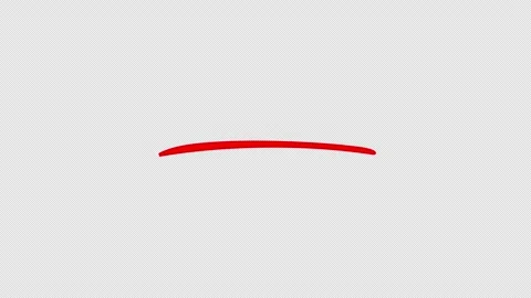 Smooth red stroke text highlight video animation Stock Footage 330454380