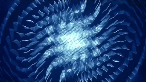 Smooth rotation of particles Stock-Footage 79754594